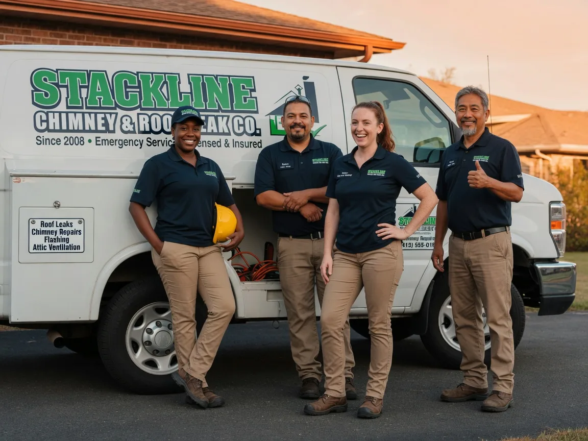 Chimney flashing repair company in Juncos, PR
